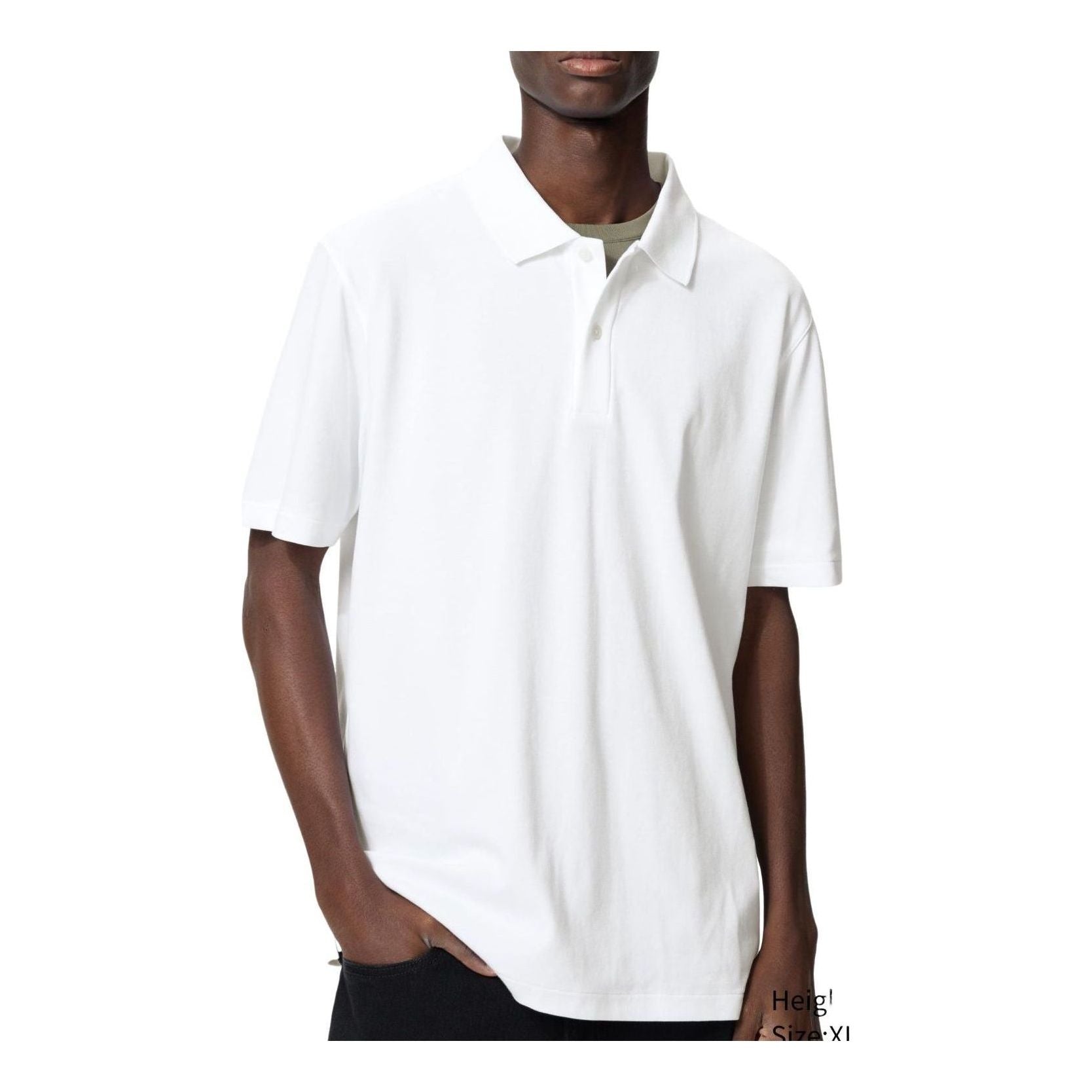 Поло Uniqlo AIRism, белый
Поло Uniqlo AIRism, белый