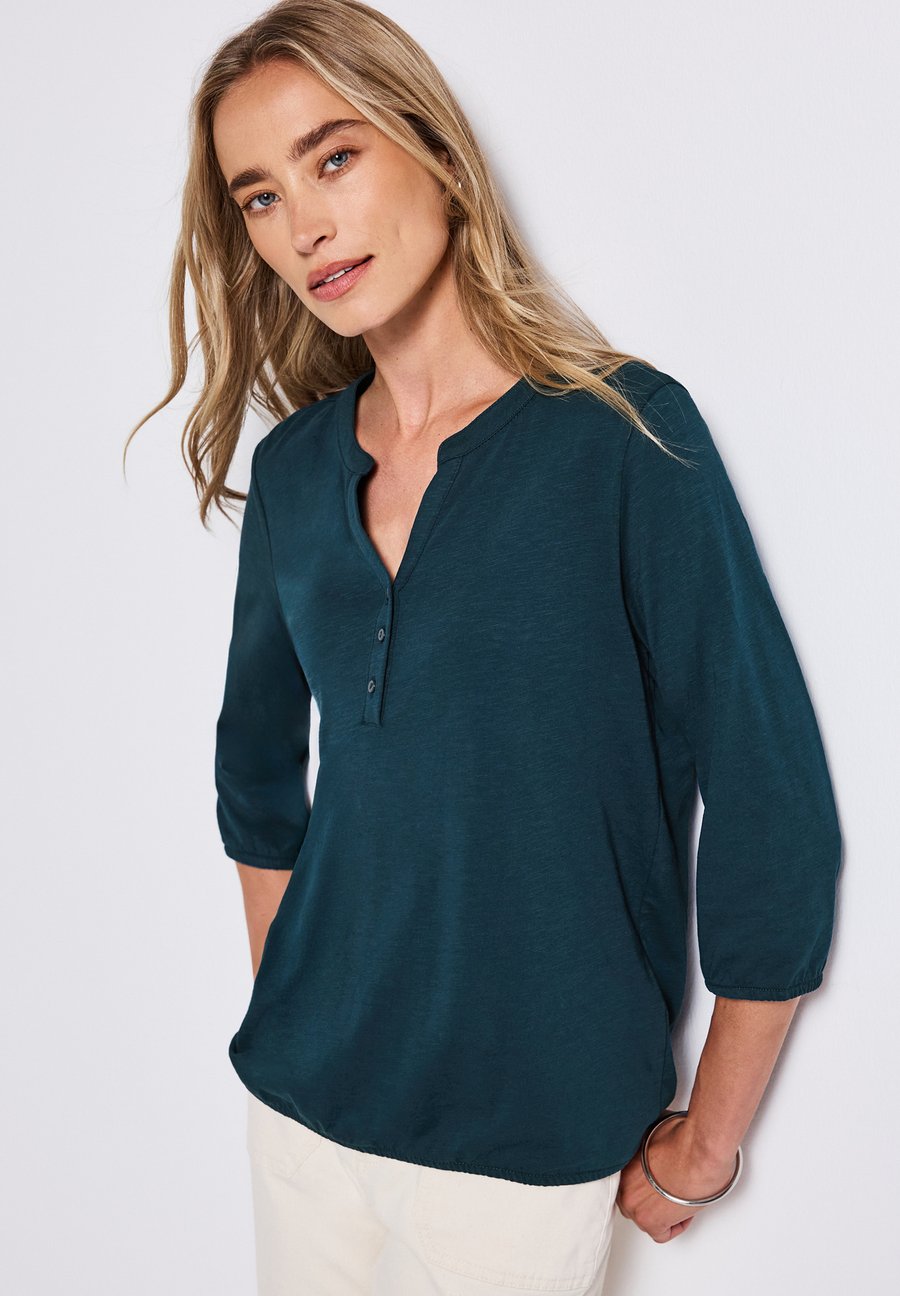 Топ Street One SPLIT NECK, Türkis/Blue
Топ Street One SPLIT NECK, Türkis/Blue