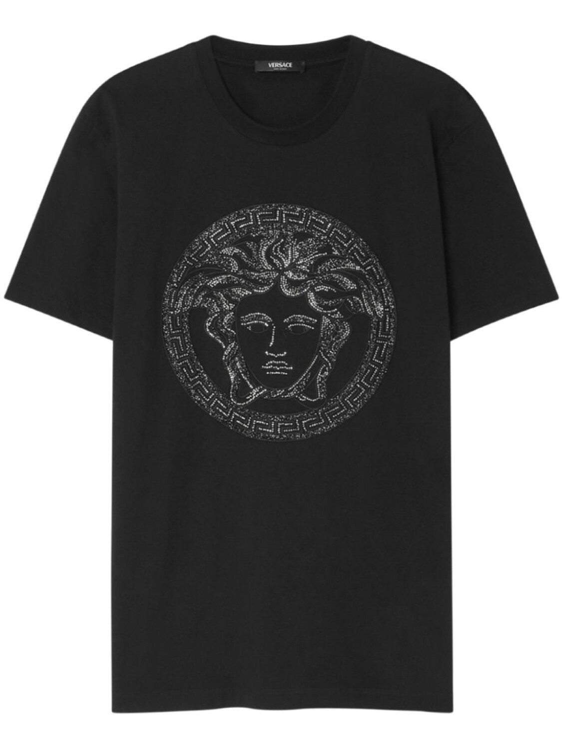 Versace футболка с декором Medusa, черный
Versace футболка с декором Medusa, черный