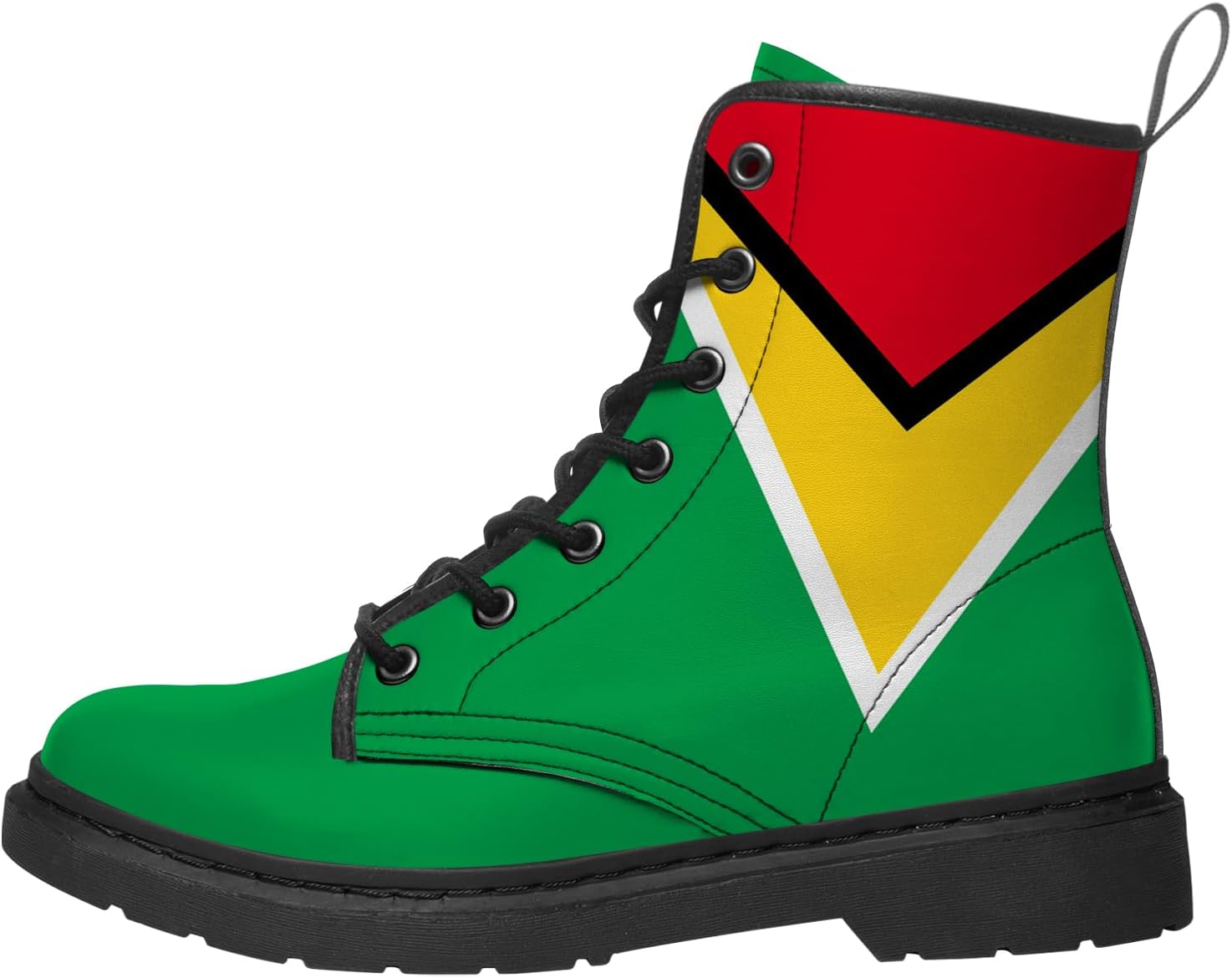 Ботинки с флагом Гайаны для женщин и мужчин, боевые ботинки из искусственной кожи, шнуровка, ботильоны, подарок для нее и для него Generic, красный/зеленый/желтый
Ботинки с флагом Гайаны для женщин и мужчин, боевые ботинки из искусственной кожи, шнуровка, ботильоны, подарок для нее и для него Generic, красный/зеленый/желтый