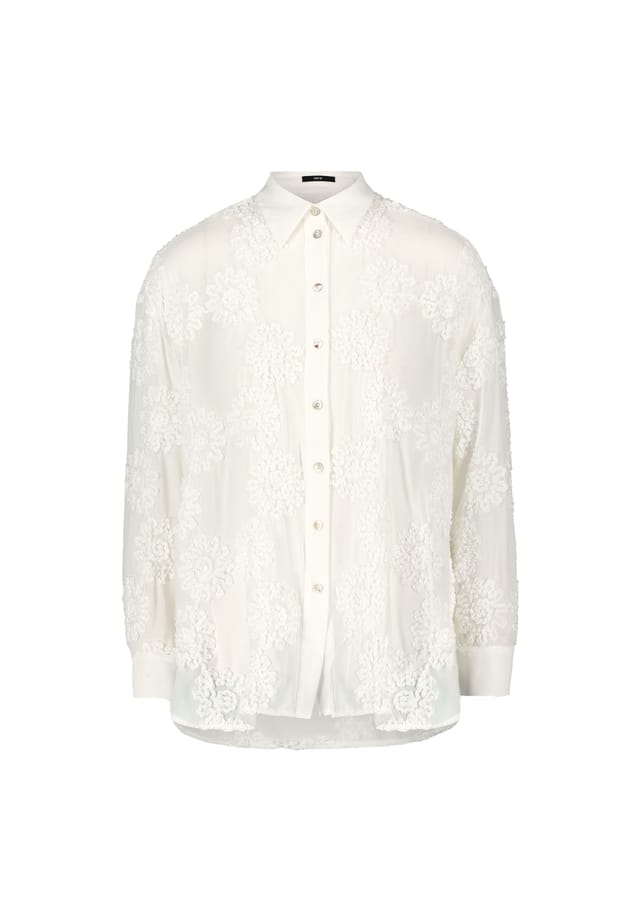 Блузка-Рубашка с вышивкой Zero, белый
Блузка-Рубашка с вышивкой Zero, белый