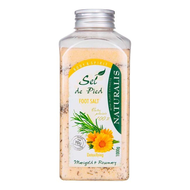 Соль для ног с календулой и розмарином Naturalis, 1000 гр
Соль для ног с календулой и розмарином Naturalis, 1000 гр