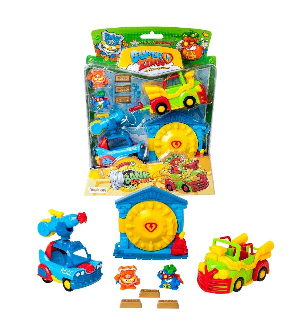 Super Zings Миссия 4. Нападение на банк 
Super Zings Миссия 4. Нападение на банк