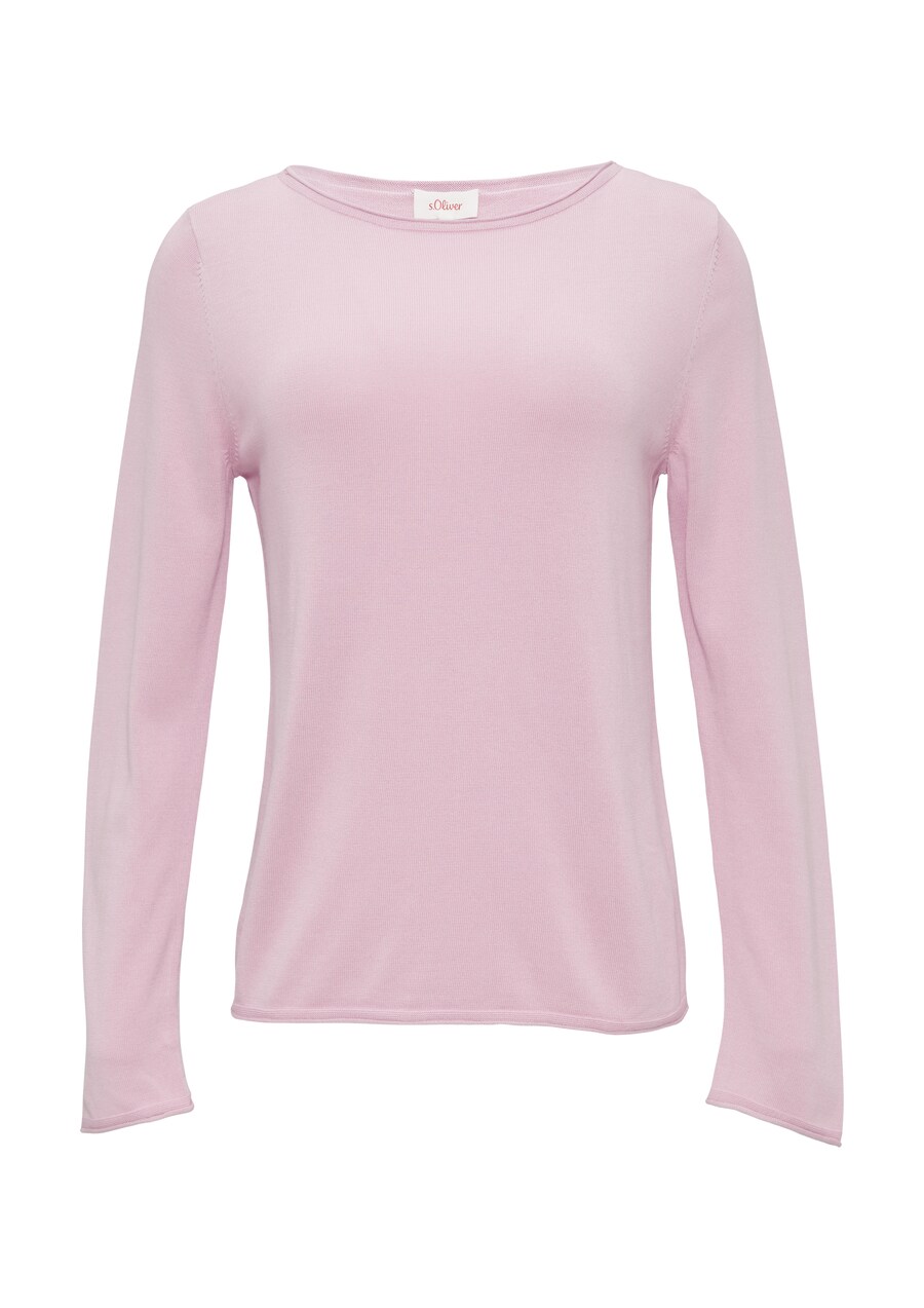 Базовый свитер s.Oliver Sweater, сиреневый
Базовый свитер s.Oliver Sweater, сиреневый