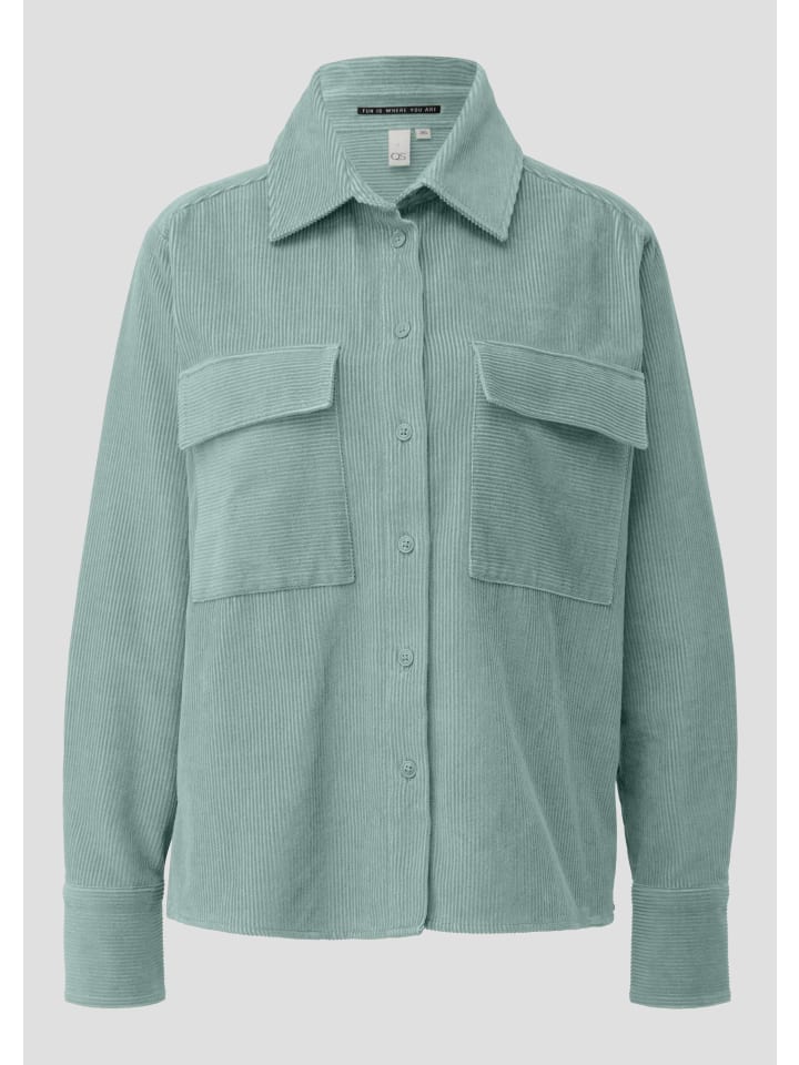 Блузка 6215_пастельно-бирюзового цвета QS
Блузка 6215_пастельно-бирюзового цвета QS