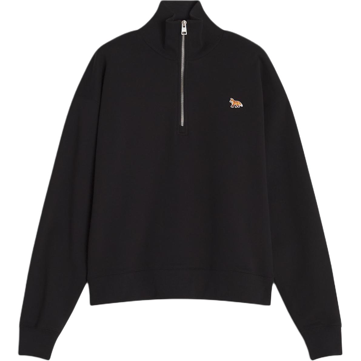 Свитшот Maison Kitsuné с вышивкой Profile Fox и молнией до середины Maison Kitsune, черный
Свитшот Maison Kitsuné с вышивкой Profile Fox и молнией до середины Maison Kitsune, черный