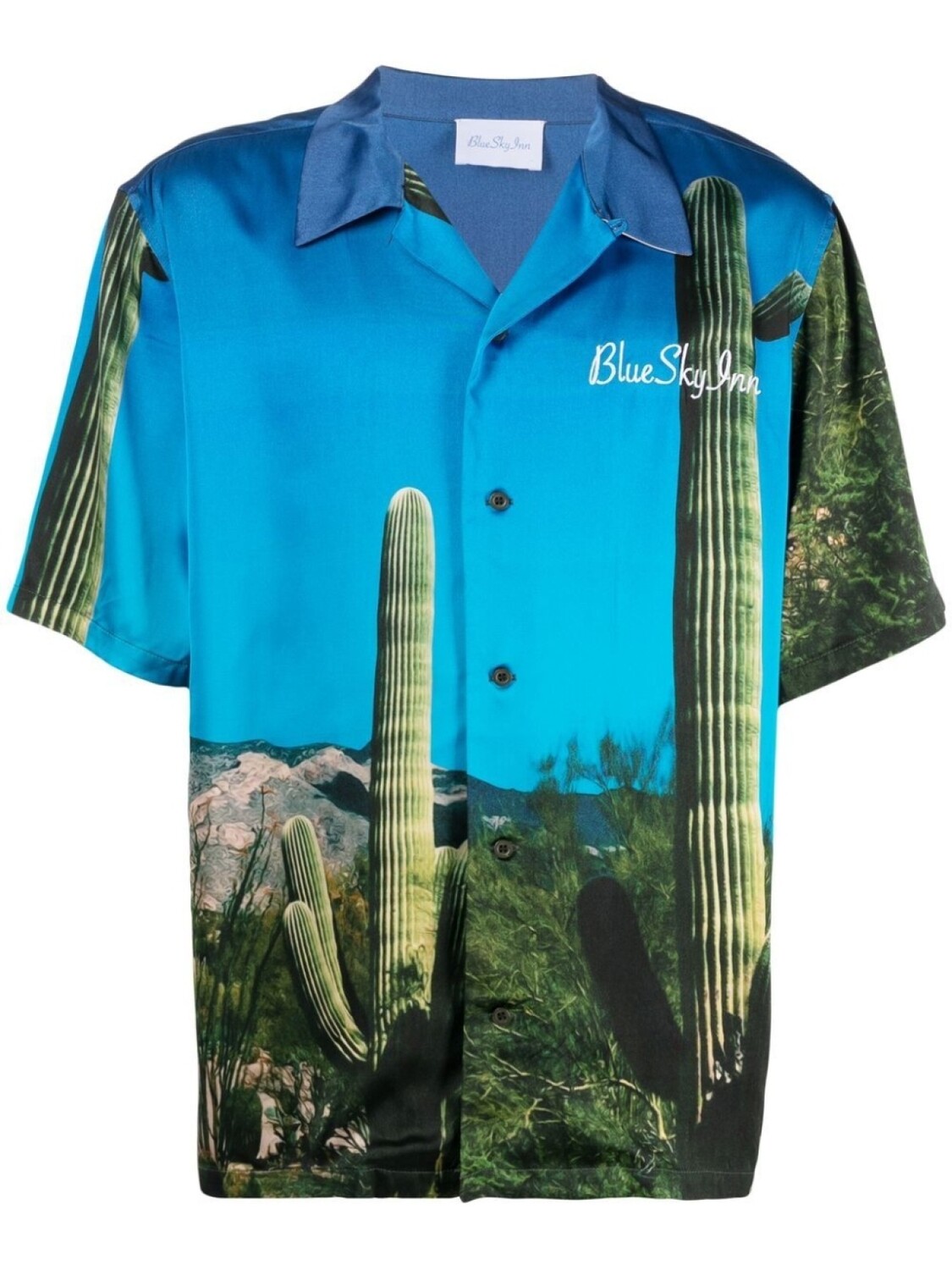 BLUE SKY INN рубашка с короткими рукавами и графичным принтом, синий
BLUE SKY INN рубашка с короткими рукавами и графичным принтом, синий