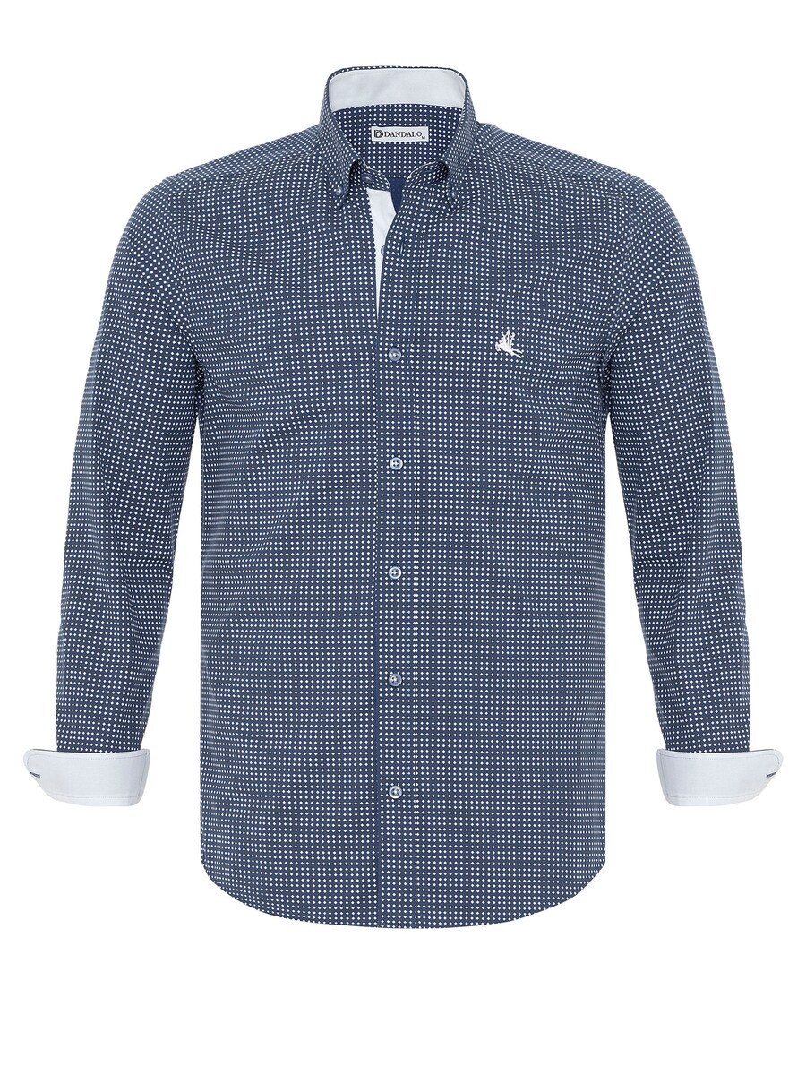 Рубашка обычного кроя на пуговицах Dandalo Cristophe, цвет Blue/Indigo
Рубашка обычного кроя на пуговицах Dandalo Cristophe, цвет Blue/Indigo