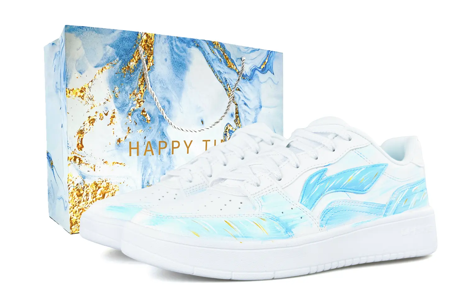 Кроссовки Li-Ning Sycee Slip Resistant, Waterproof, Lightweight Low top для скейтбординга мужские, белый синий
Кроссовки Li-Ning Sycee Slip Resistant, Waterproof, Lightweight Low top для скейтбординга мужские, белый синий