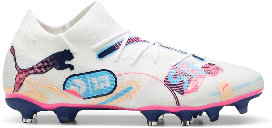 Футбольные бутсы Puma Future 7 для мужчин, для игр на твердом/искусственном газоне, белый/синий/розовый
Футбольные бутсы Puma Future 7 для мужчин, для игр на твердом/искусственном газоне, белый/синий/розовый