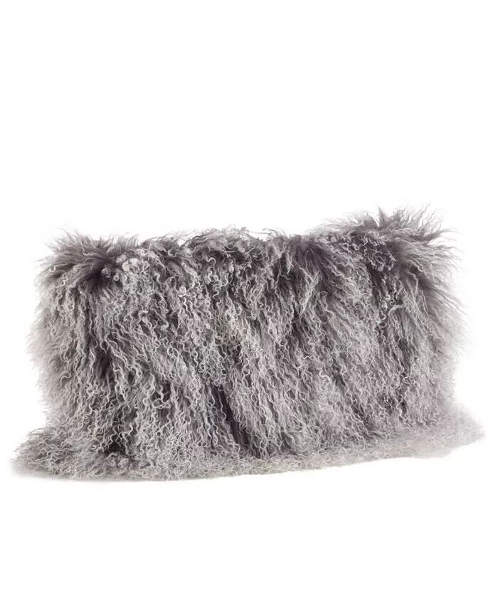 Декоративная подушка из монгольской шерсти ягненка, 12 x 20 дюймов Saro Lifestyle, серый
Декоративная подушка из монгольской шерсти ягненка, 12 x 20 дюймов Saro Lifestyle, серый