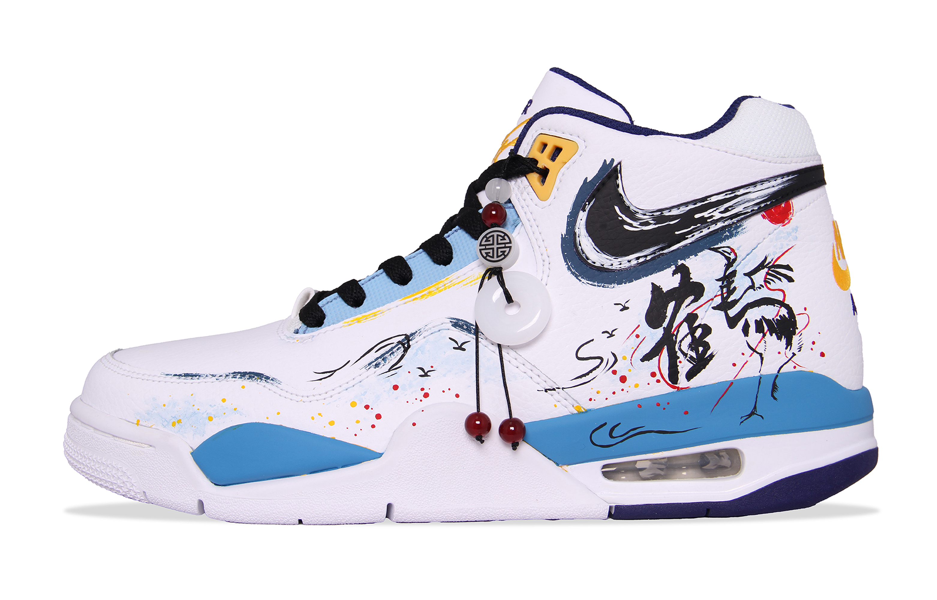 Nike Баскетбольные кроссовки Flight Legacy Vintage, мужские, средней высоты, белые/синие/черные
Nike Баскетбольные кроссовки Flight Legacy Vintage, мужские, средней высоты, белые/синие/черные