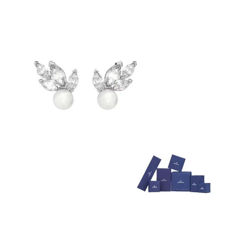 Swarovski Синтетический кубический цирконий, родированное покрытие, искусственный кристалл, искусственная жемчужина, шпильки для женщин Silver
Swarovski Синтетический кубический цирконий, родированное покрытие, искусственный кристалл, искусственная жемчужина, шпильки для женщин Silver