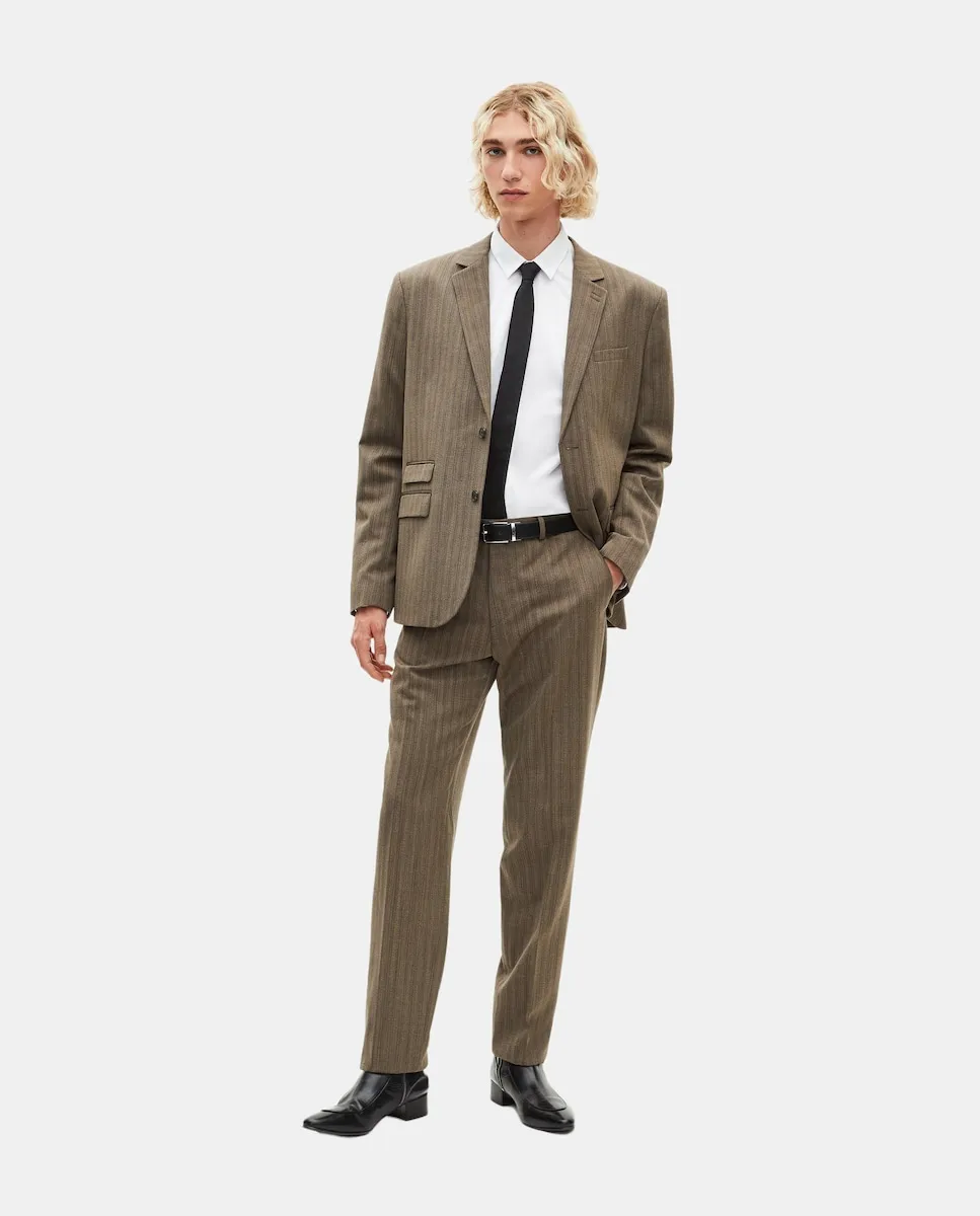 Мужские классические брюки со стрелками The Kooples, светло-коричневый
Мужские классические брюки со стрелками The Kooples, светло-коричневый