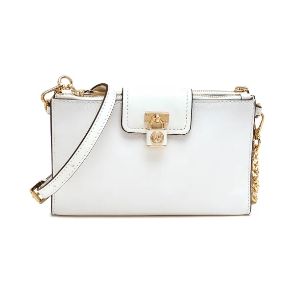 Кожаная сумка-мессенджер Michael Kors, белый
Кожаная сумка-мессенджер Michael Kors, белый