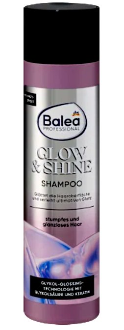 Шампунь для блеска волос Balea Glow&Shine
Шампунь для блеска волос Balea Glow&Shine