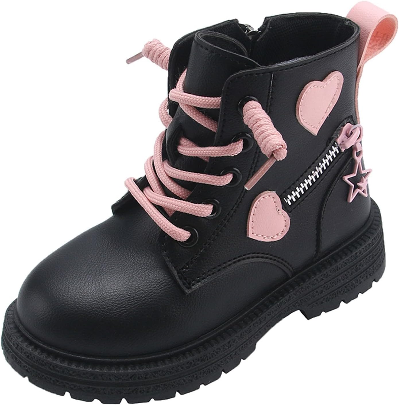 Девочкам ботильоны милые боевые ботинки на шнуровке, нескользящие короткие ботинки с боковой молнией для малышей, маленьких и больших детей JEUROT, Black
Девочкам ботильоны милые боевые ботинки на шнуровке, нескользящие короткие ботинки с боковой молнией для малышей, маленьких и больших детей JEUROT, Black