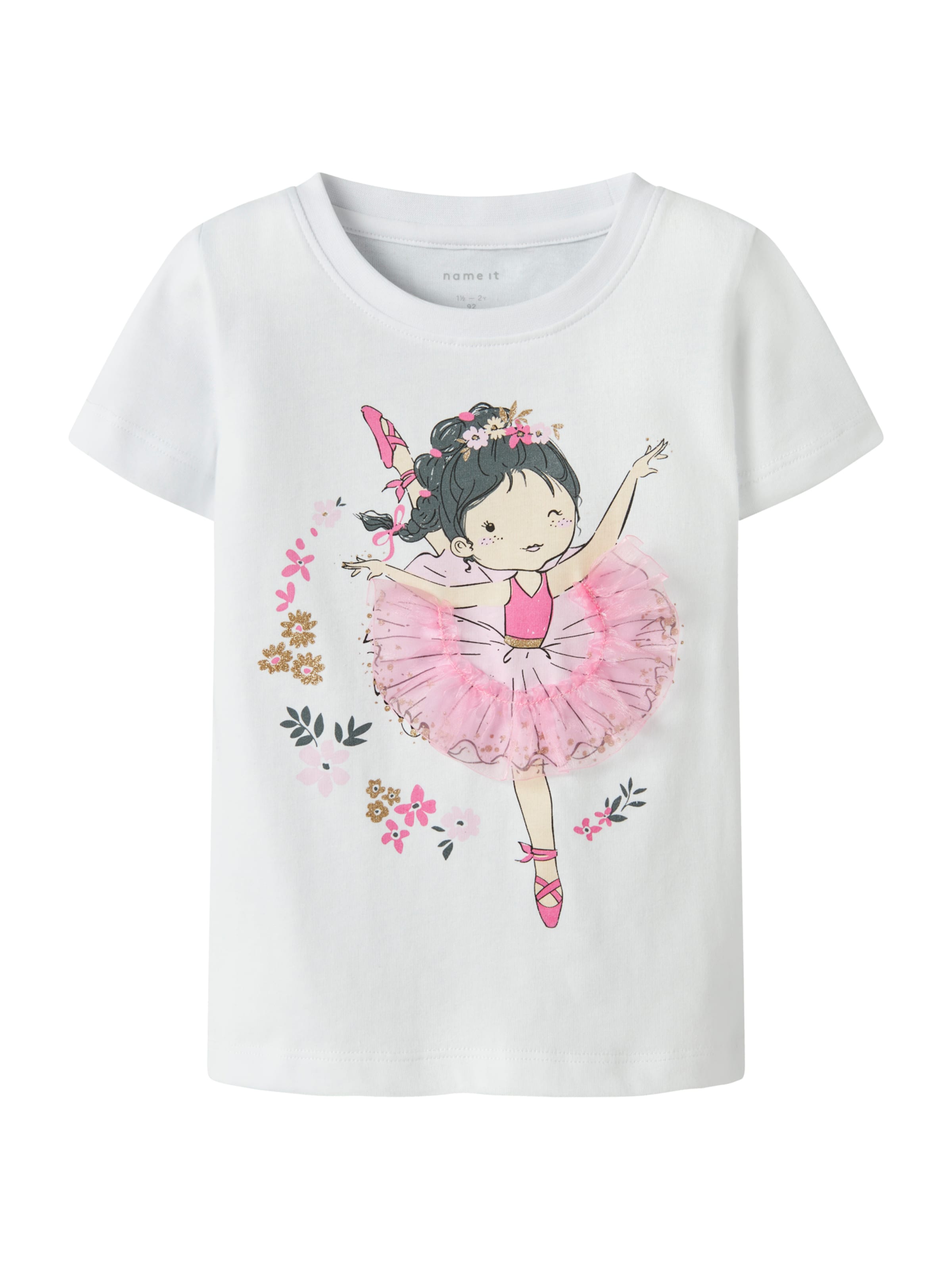 NAME IT Футболка 'NMFDEPPA' в белом цвете
NAME IT Футболка 'NMFDEPPA' в белом цвете