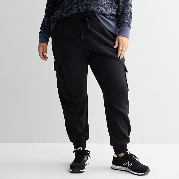 Плюс сайз ультрамягкие флисовые карго-джоггеры Tek Gear, Mineral Black
Плюс сайз ультрамягкие флисовые карго-джоггеры Tek Gear, Mineral Black