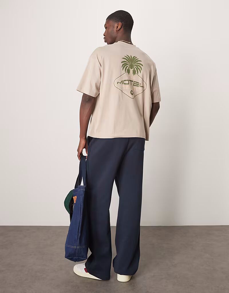 Футболка свободного кроя ASOS DESIGN свободного кроя с изображением пальмы бежевого цвета
Футболка свободного кроя ASOS DESIGN свободного кроя с изображением пальмы бежевого цвета