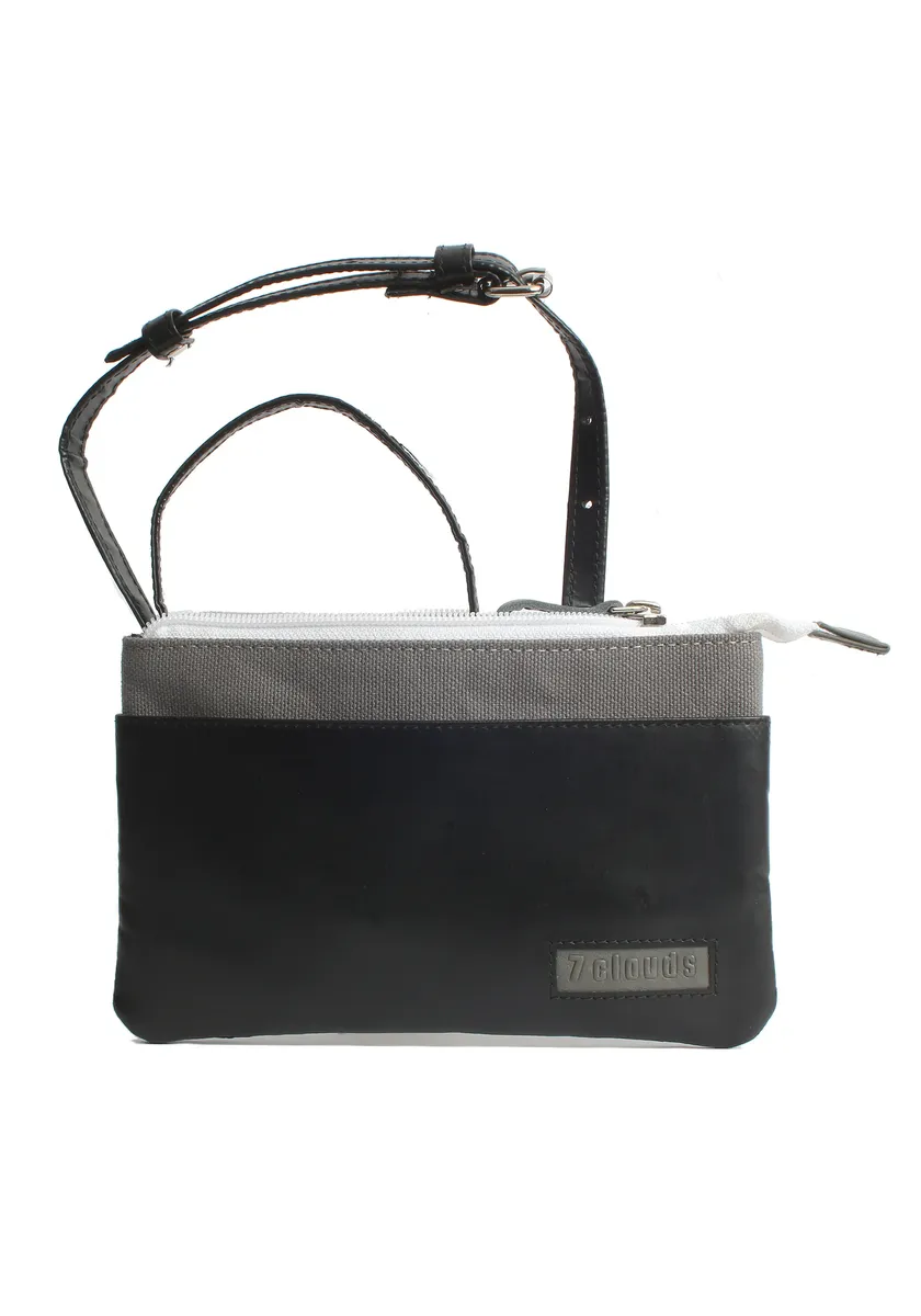 Сумка через плечо 7clouds "Маркина 7.2", изготовленная из переработанного ПЭТ, серый 
Сумка через плечо 7clouds "Маркина 7.2", изготовленная из переработанного ПЭТ, серый
