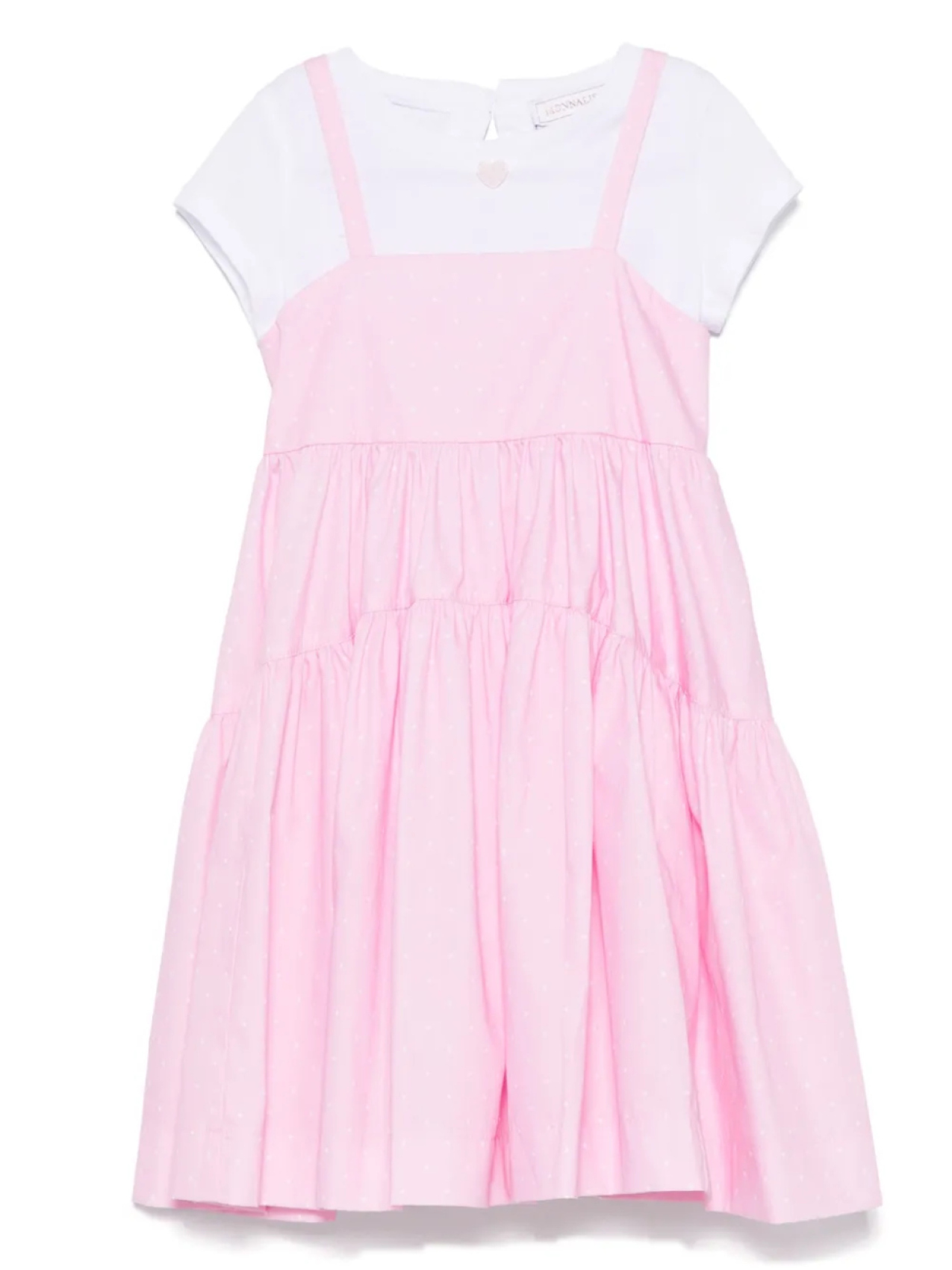 Комплект из топа и платья в горох Monnalisa, розовый
Комплект из топа и платья в горох Monnalisa, розовый