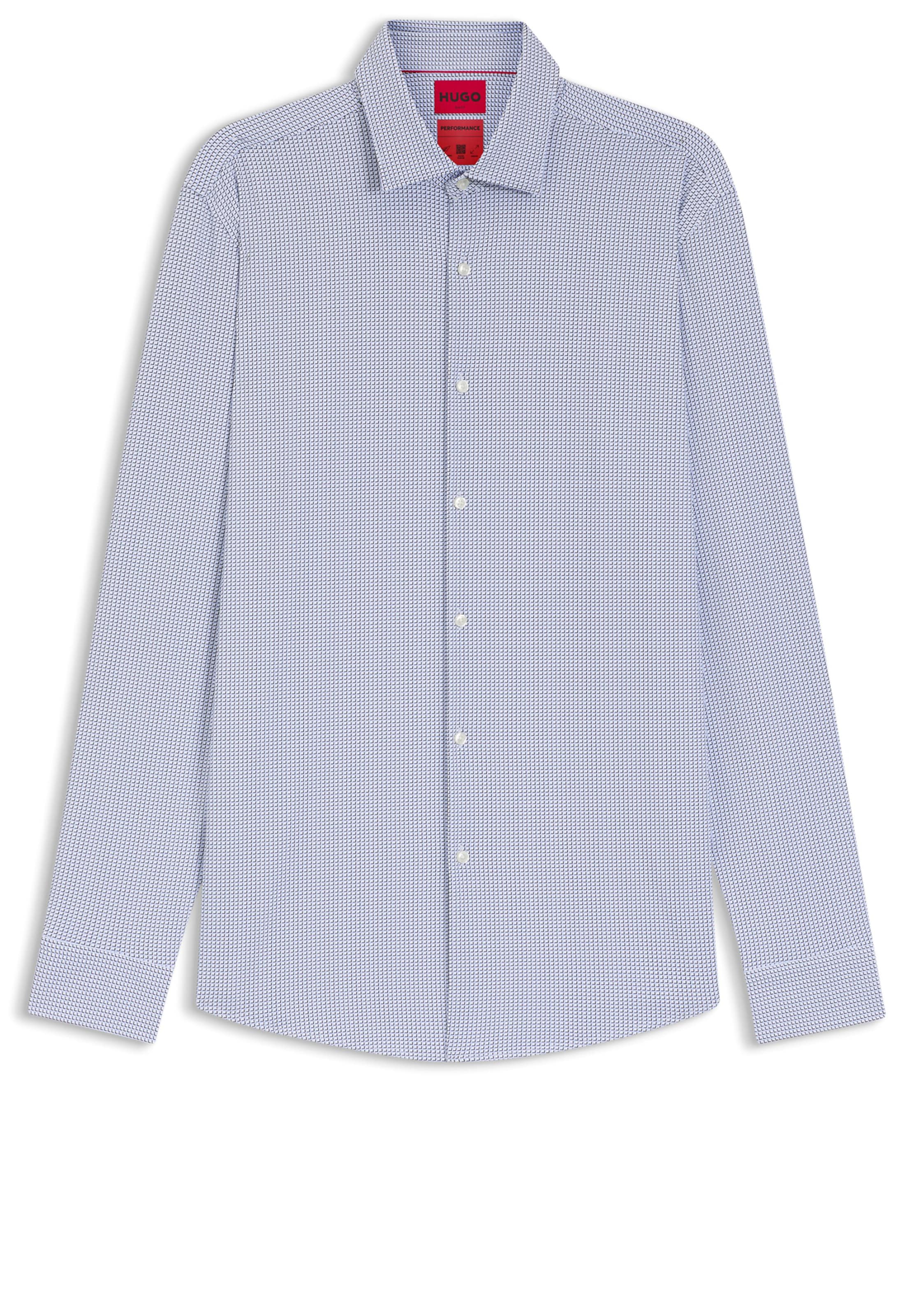 HUGO Рубашка 'Kenno' с пуговицами, синяя, Regular fit
HUGO Рубашка 'Kenno' с пуговицами, синяя, Regular fit
