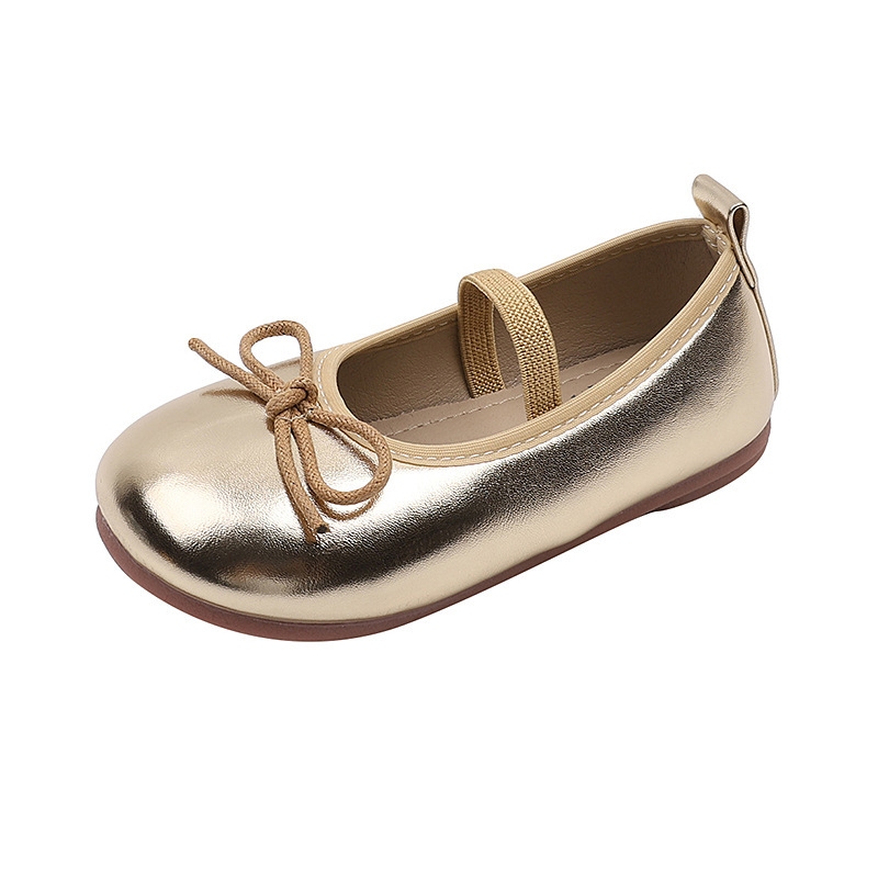 Детская кожаная обувь для дошкольников Neon, золотой
Детская кожаная обувь для дошкольников Neon, золотой