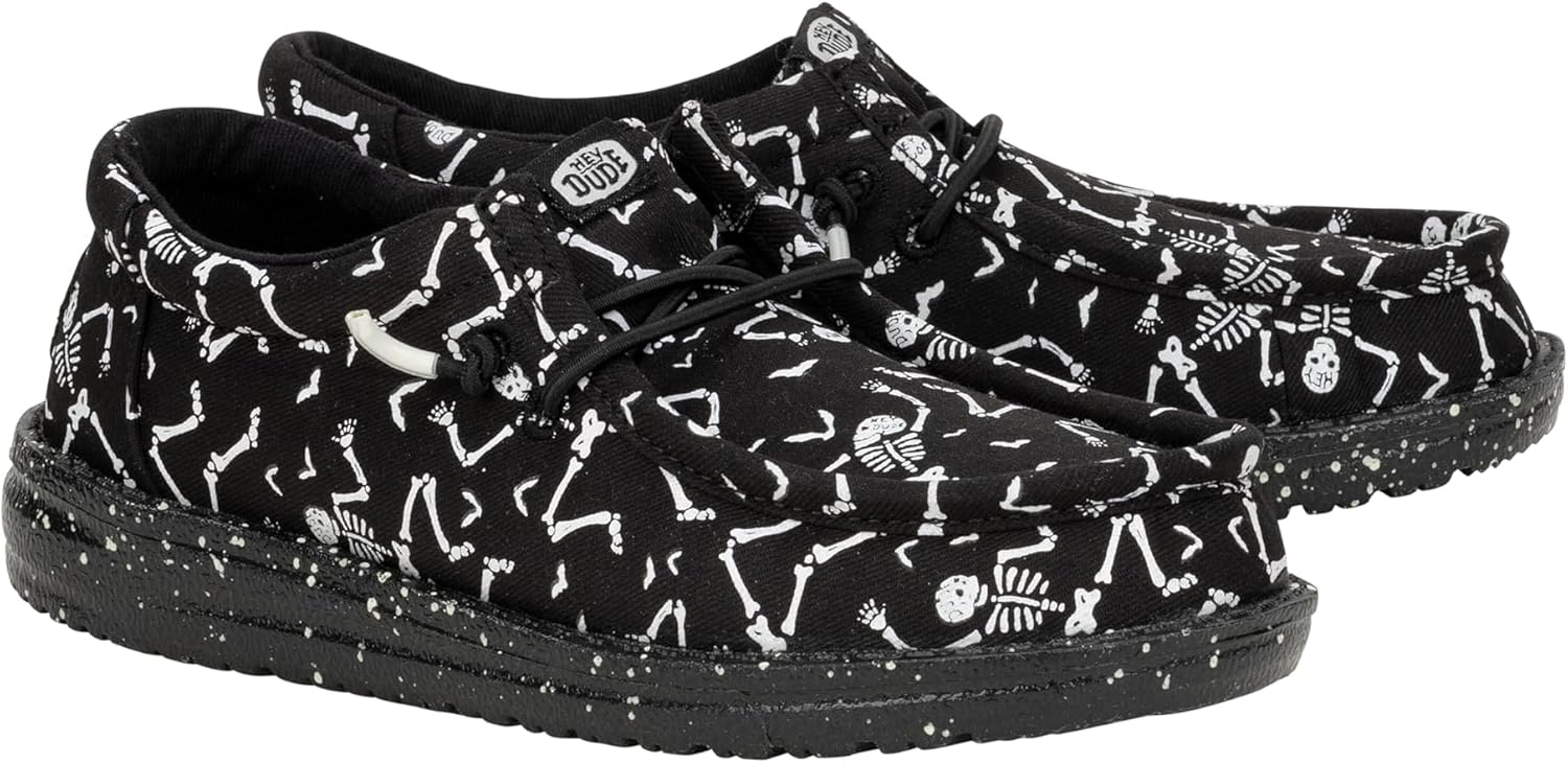 Детские кроссовки Hey Dude Mens Wally T Skeleton Feet Heydude, черный
Детские кроссовки Hey Dude Mens Wally T Skeleton Feet Heydude, черный