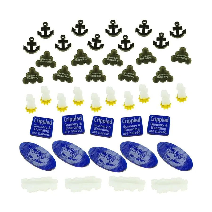 Боевой парус — набор жетонов улучшения, многоцветный, Token Sets - Products for Various Gaming Systems (Litko Aerosystems)
Боевой парус — набор жетонов улучшения, многоцветный, Token Sets - Products for Various Gaming Systems (Litko Aerosystems)