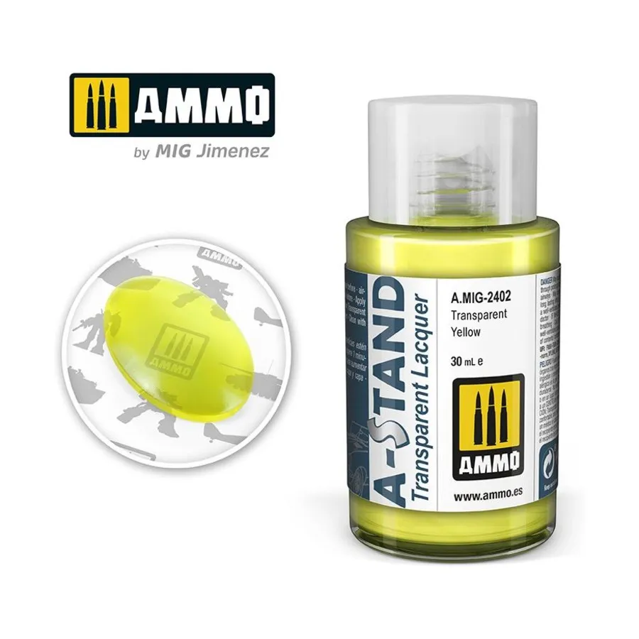 Прозрачный желтый, A-Stand - Lacquer
Прозрачный желтый, A-Stand - Lacquer
