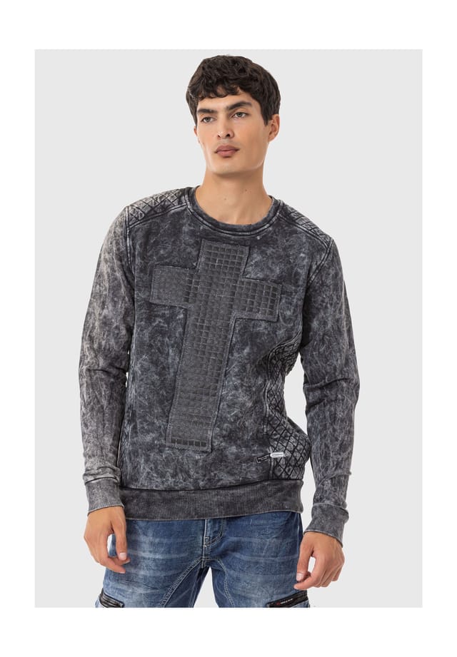 Свитер Cipo & Baxx, серый
Свитер Cipo & Baxx, серый