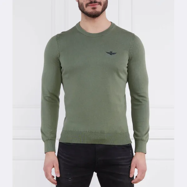 Свитер обычного кроя Aeronautica Militare, зеленый
Свитер обычного кроя Aeronautica Militare, зеленый