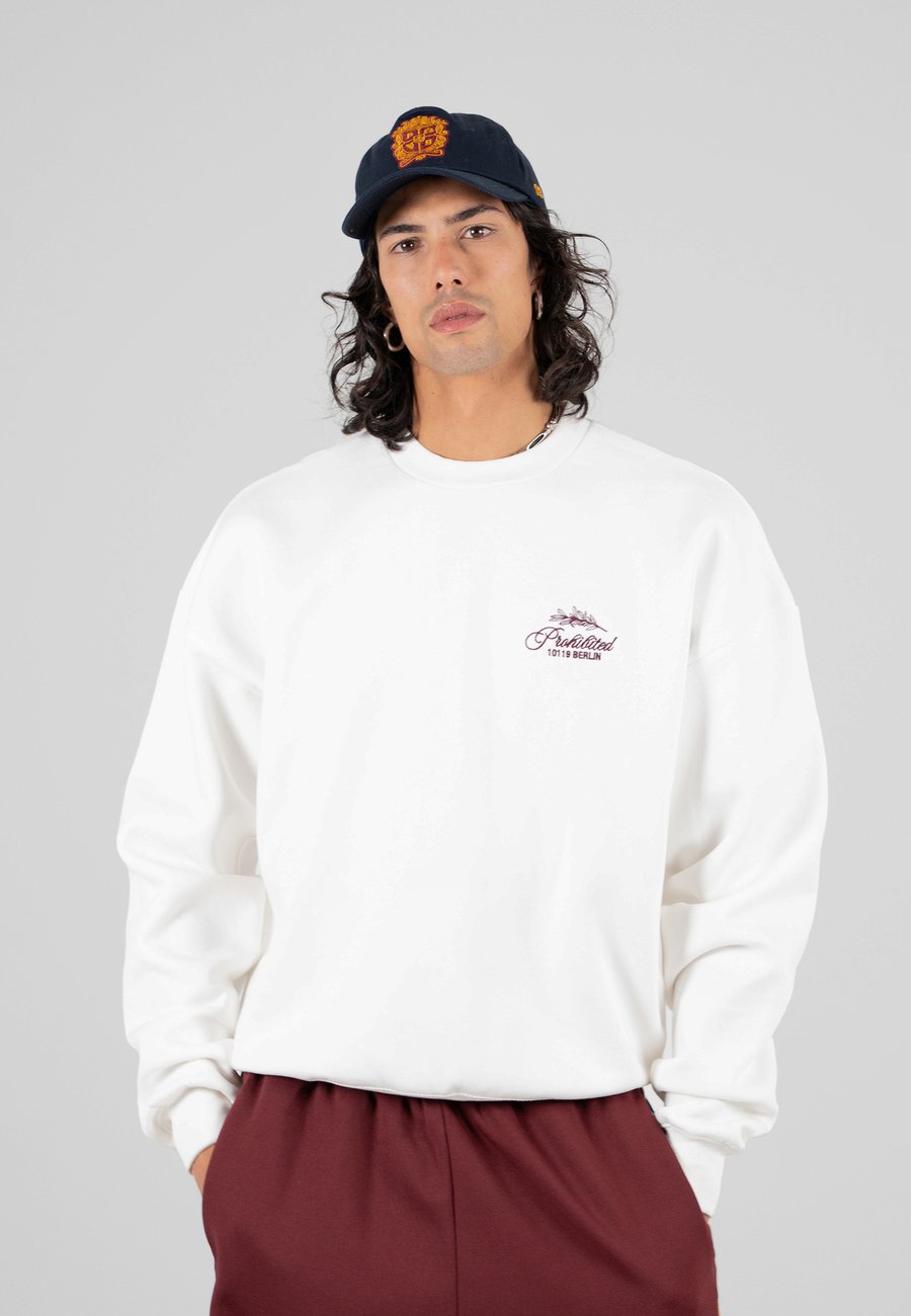 Толстовка PROHIBITED Sweatshirt, Off-White
Толстовка PROHIBITED Sweatshirt, Off-White