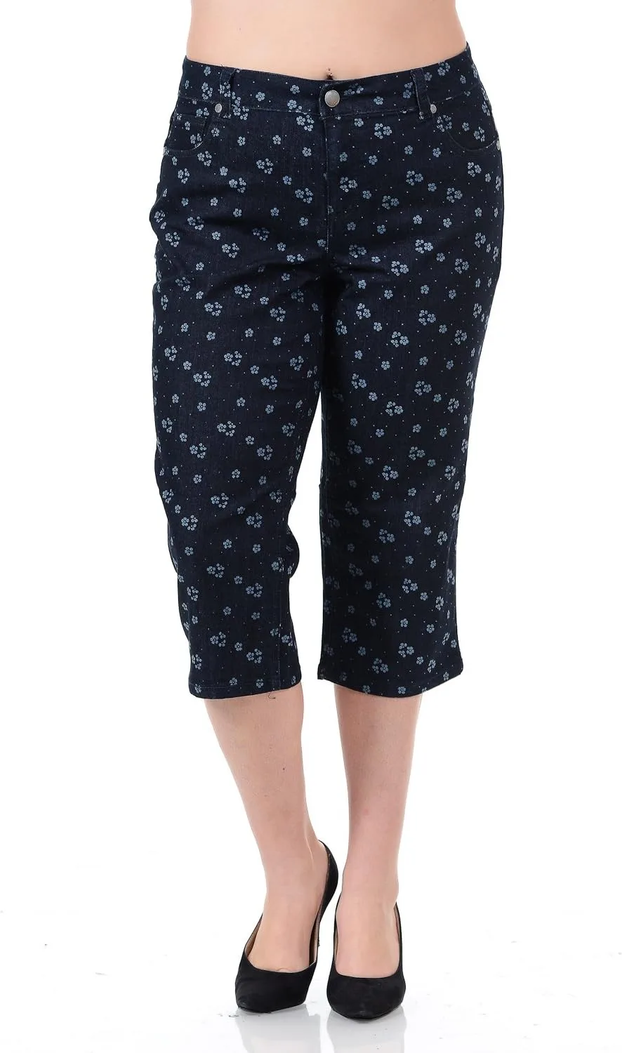 Avenue Denim женские темно-синие джинсы капри с цветочным принтом Plus Size Jeans for Love
Avenue Denim женские темно-синие джинсы капри с цветочным принтом Plus Size Jeans for Love