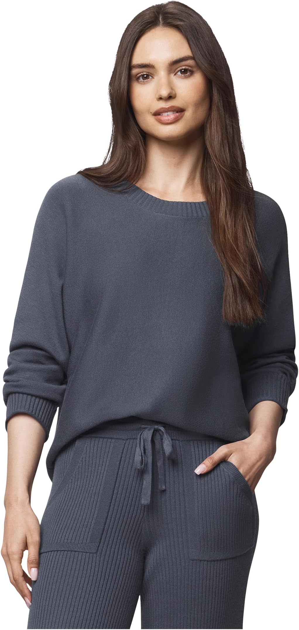 Свитер Splendid Women's Georgie Pullover Sweater, Ice Navy
Свитер Splendid Women's Georgie Pullover Sweater, Ice Navy