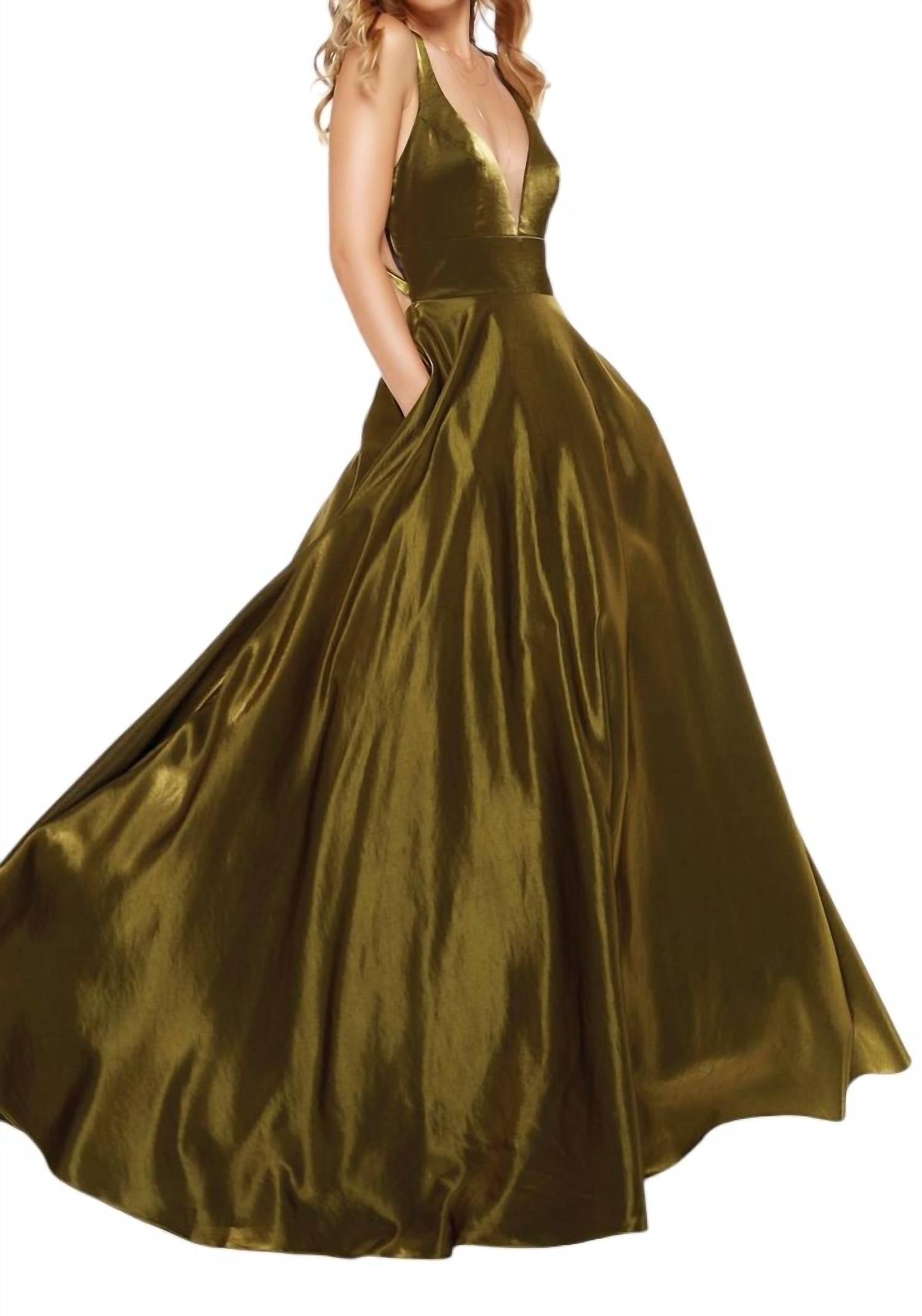 Платье Secret в оливковом цвете ALYCE PARIS
Платье Secret в оливковом цвете ALYCE PARIS