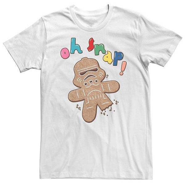 Футболка Big & Tall Stormtrooper Oh Snap! Gingerbread Star Wars
Футболка Big & Tall Stormtrooper Oh Snap! Gingerbread Star Wars