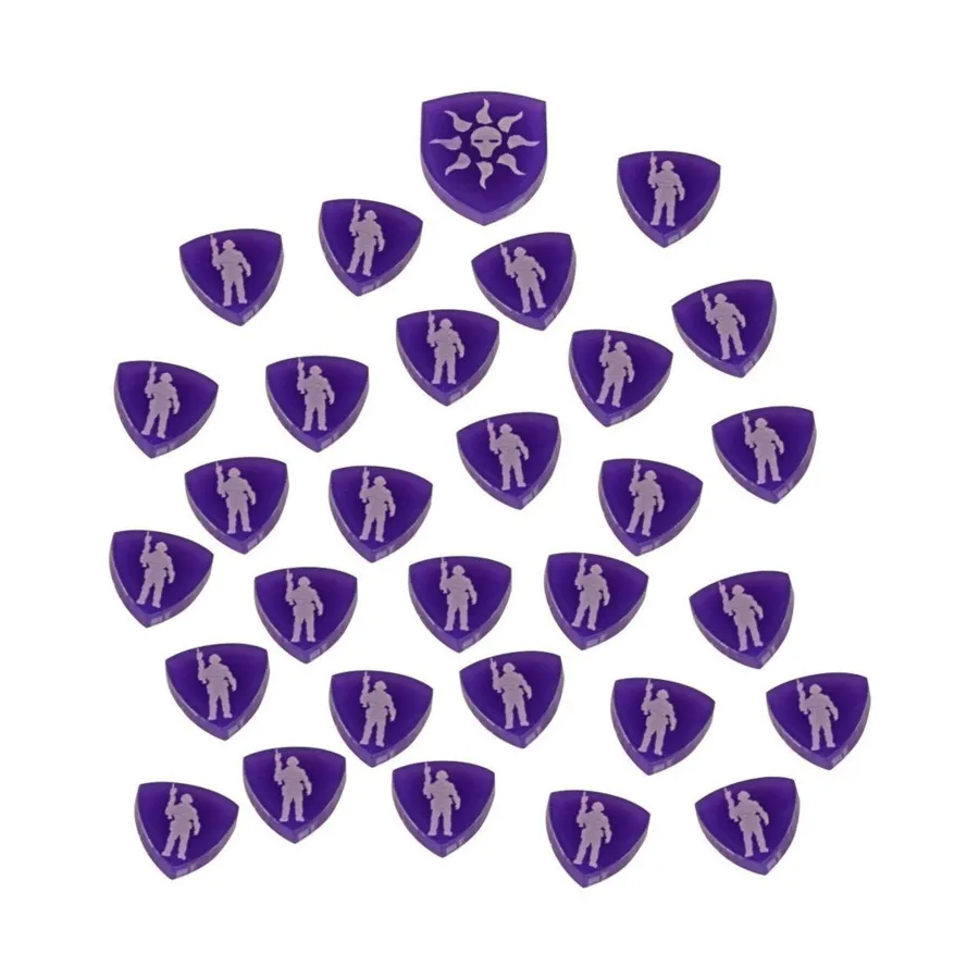 Дюна (GF9) — жетоны домов и войск, фиолетовые, Token Sets - Dune (Litko Aerosystems)
Дюна (GF9) — жетоны домов и войск, фиолетовые, Token Sets - Dune (Litko Aerosystems)