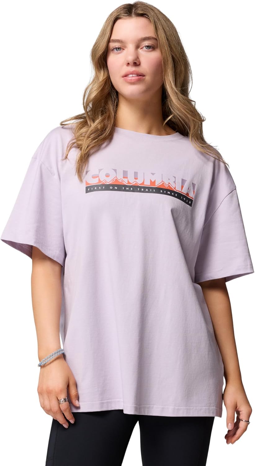 Женская футболка Columbia Rolling Bend Graphic Oversize, Lavender Pearl/First On Trail, Белый, Женская футболка Columbia Rolling Bend Graphic Oversize, Lavender Pearl/First On Trail
Женская футболка Columbia Rolling Bend Graphic Oversize, Lavender Pearl/First On Trail, Белый, Женская футболка Columbia Rolling Bend Graphic Oversize, Lavender Pearl/First On Trail