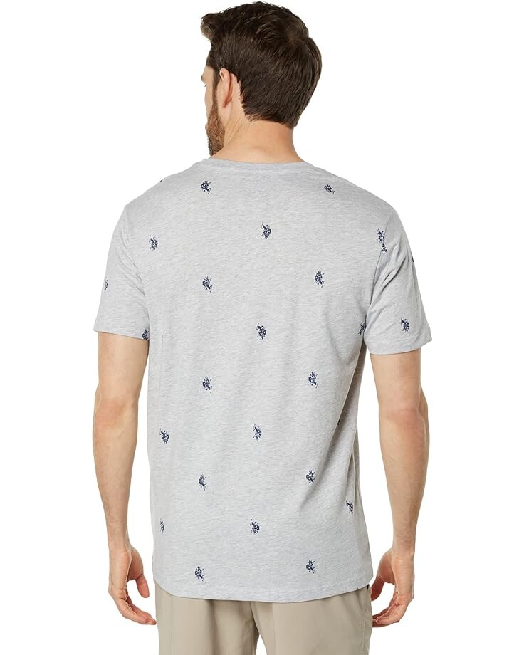 Футболка U.S. POLO ASSN. Short Sleeve All Over Print Jersey Tee, цвет Heather Light Grey
Футболка U.S. POLO ASSN. Short Sleeve All Over Print Jersey Tee, цвет Heather Light Grey