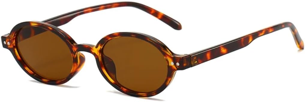 Солнцезащитные очки для мужчин и женщин - защита UV400 - маленькие овальные заклепки, леопардовый принт в стиле панк, для занятий спортом на открытом воздухе и вождения DSVIGF, Leopard Tea
Солнцезащитные очки для мужчин и женщин - защита UV400 - маленькие овальные заклепки, леопардовый принт в стиле панк, для занятий спортом на открытом воздухе и вождения DSVIGF, Leopard Tea