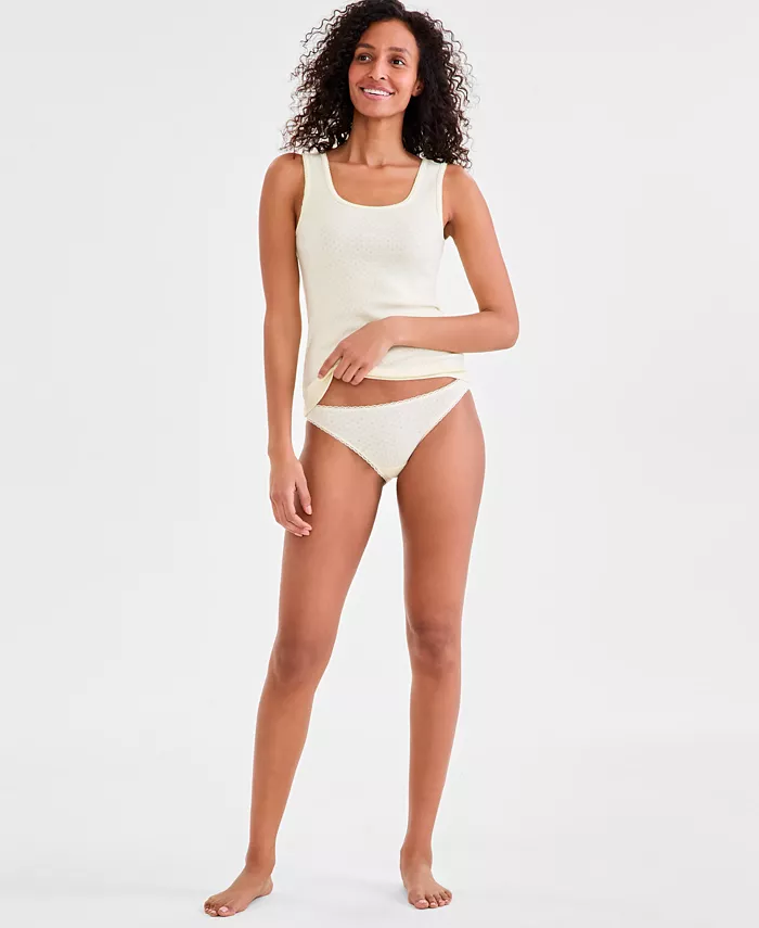 Женская хлопковая майка Pointelle Charter Club, желтый
Женская хлопковая майка Pointelle Charter Club, желтый