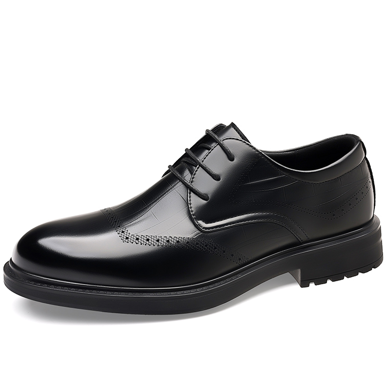 Мужские повседневные кожаные туфли PEHL, Black 
Мужские повседневные кожаные туфли PEHL, Black