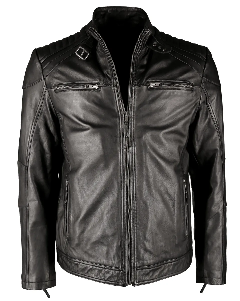 Кожаная куртка JCC "IK3", черный
Кожаная куртка JCC "IK3", черный