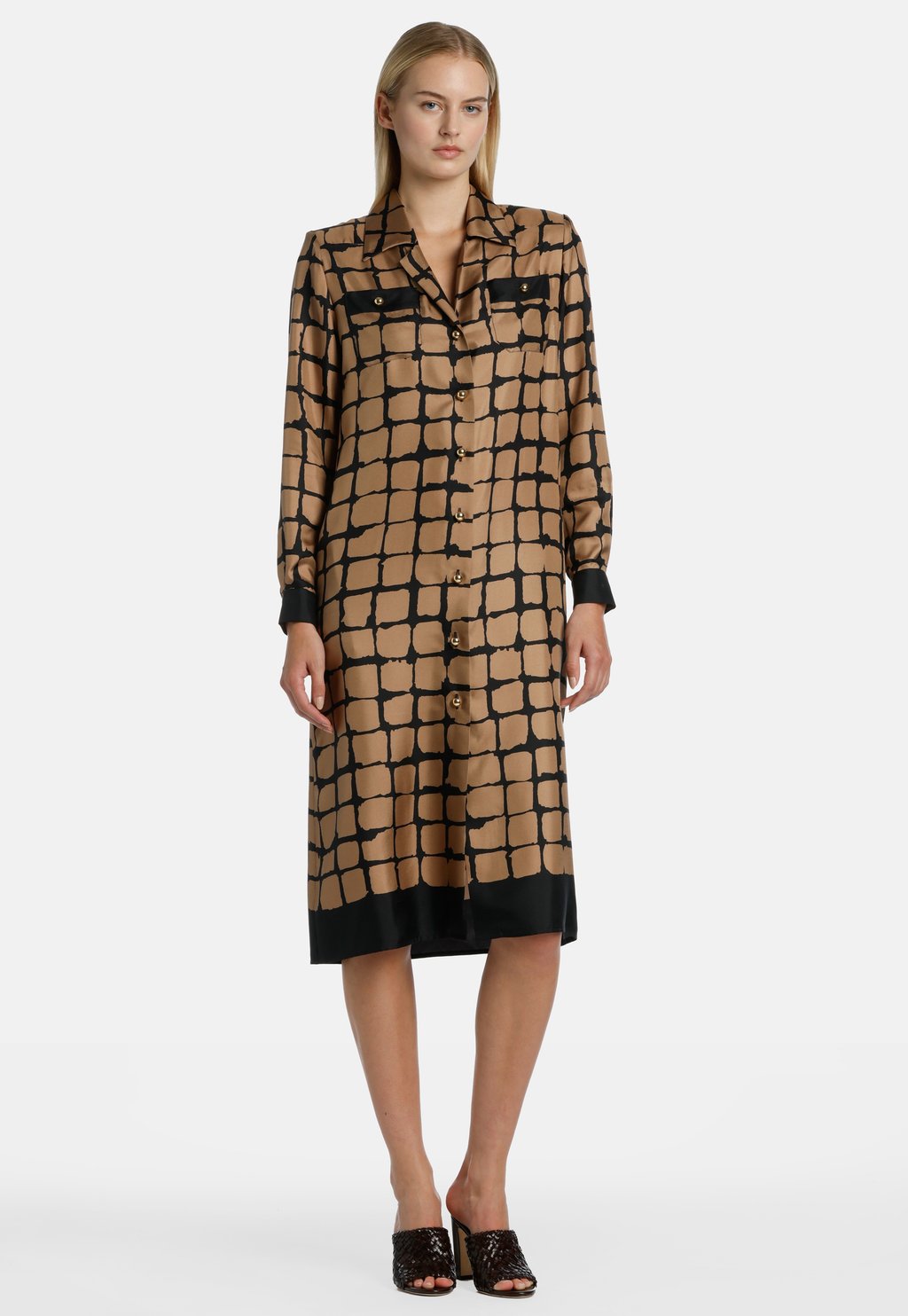 Платье-рубашка GENEROSO Luisa Spagnoli, черный
Платье-рубашка GENEROSO Luisa Spagnoli, черный