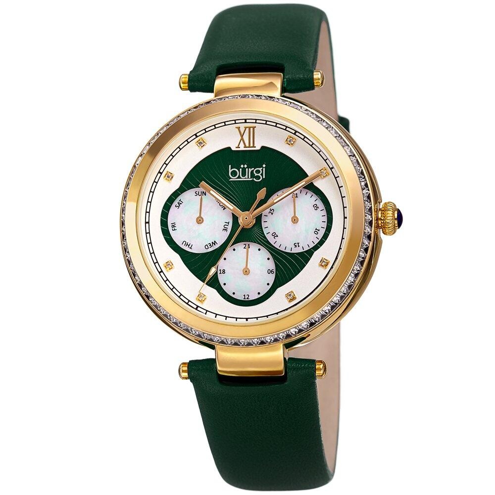 BUR182 Деловые часы в круглом корпусе Burgi, белый
BUR182 Деловые часы в круглом корпусе Burgi, белый