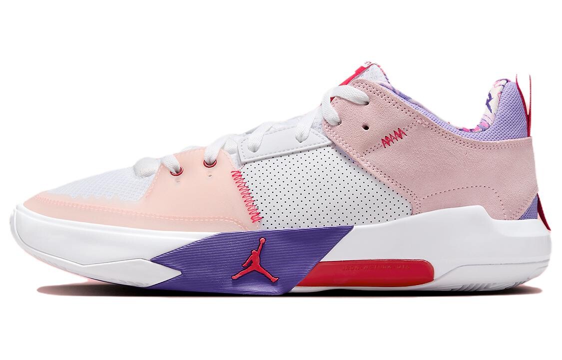 Баскетбольные кроссовки One Take 5 мужские с низким верхом белые/розовые/фиолетовые Jordan
Баскетбольные кроссовки One Take 5 мужские с низким верхом белые/розовые/фиолетовые Jordan