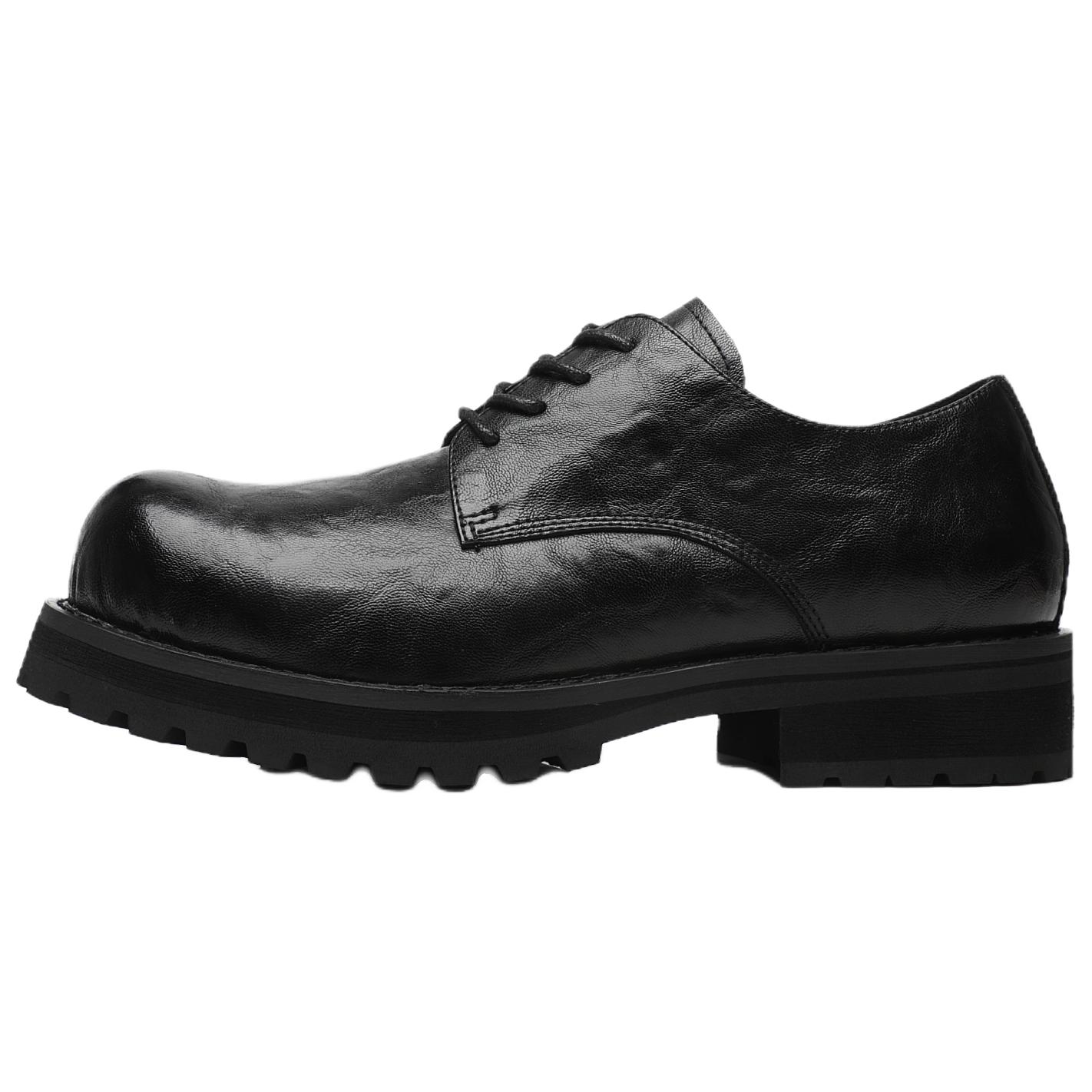 Mo Xu Повседневные кожаные туфли мужские низкие, черные
Mo Xu Повседневные кожаные туфли мужские низкие, черные