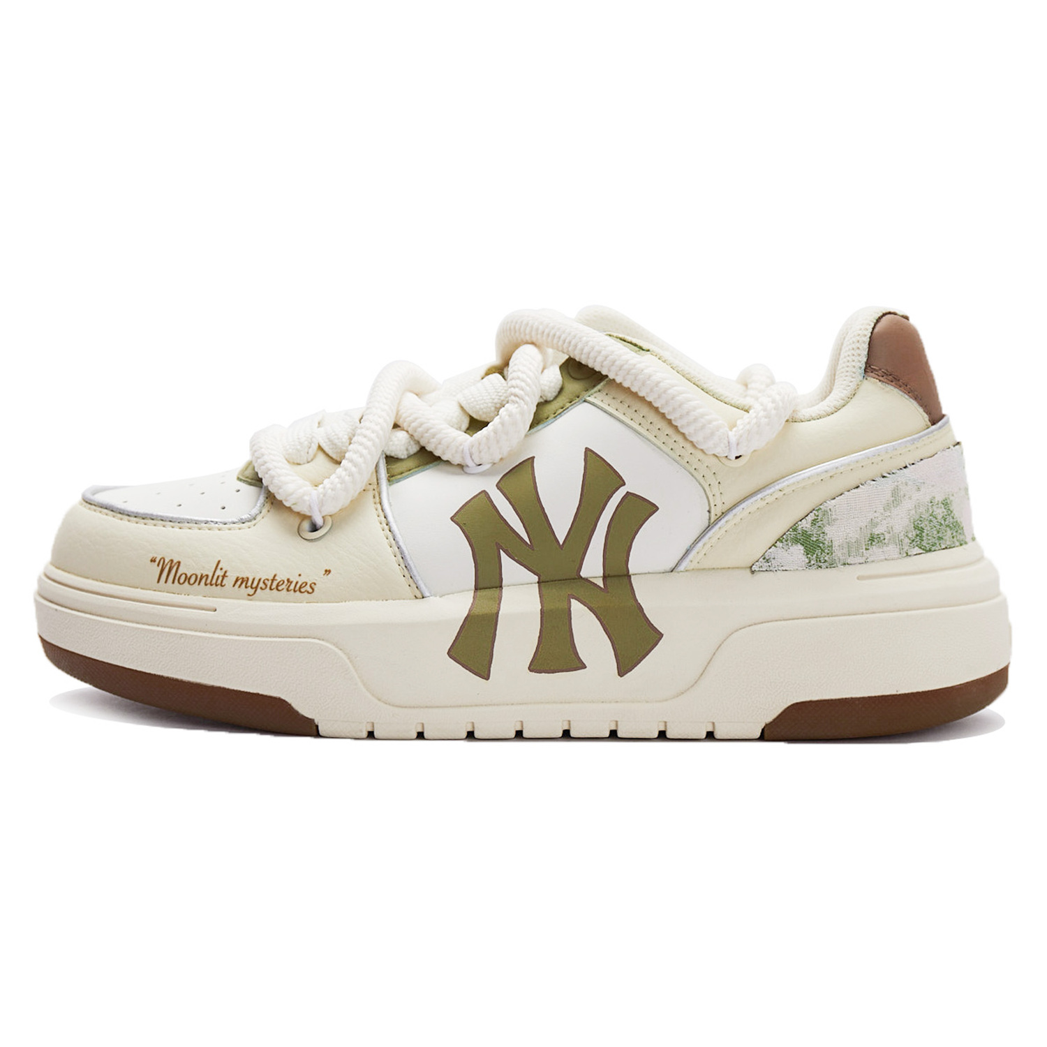 Чанки лайнер скейтборд обувь унисекс лоу топ MLB, бежевый/зеленый
Чанки лайнер скейтборд обувь унисекс лоу топ MLB, бежевый/зеленый